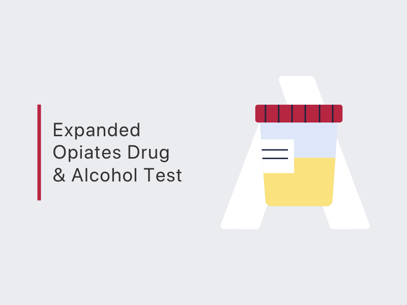 ALCOHOL ETG WITH 10 PANEL + EXP OPI DRUG depicting urine test