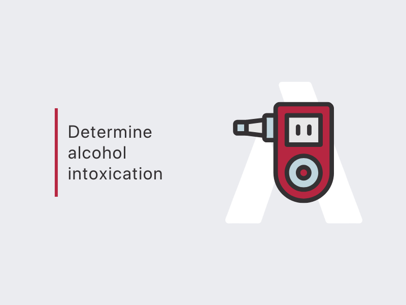 Breathalyzer Test (Reasonable Suspicion and Post-Accident Testing) Alcohol testing depicts breathalyzer