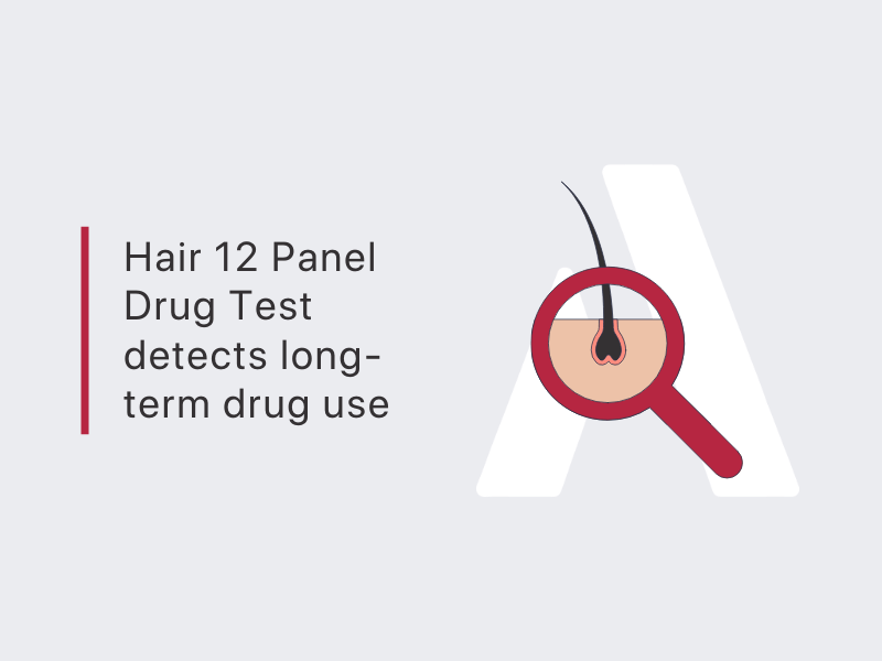 Hair 12 Panel Drug Test - Comprehensive Long-Term Drug Detection Using Hair Samples