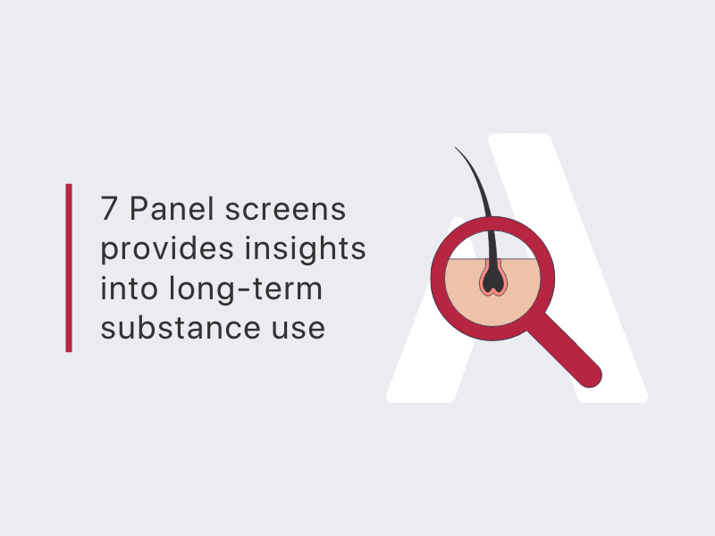 Hair Drug Test 7 Panel - Comprehensive Long-Term Drug Detection Using Hair Samples